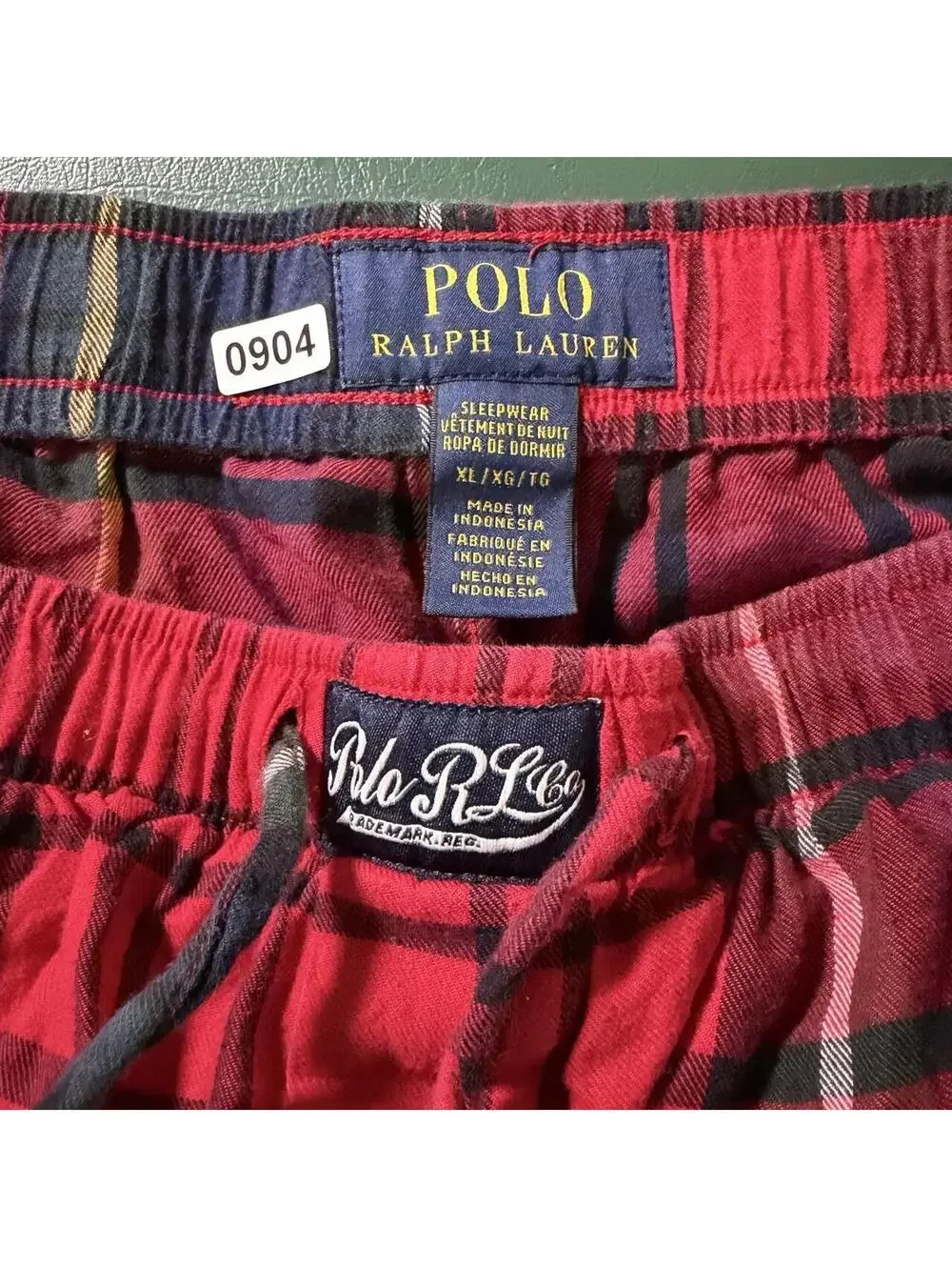 Polo Ralph Lauren Men's Red and Multi Pajama